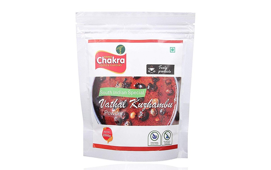 Shree Chakra Vathal Kuzhambu Powder    Pack  200 grams